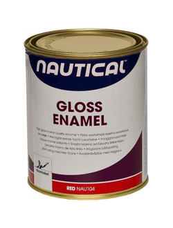 Эмаль глянцевая красная 0,75 л Nautical NAU104/750 ML