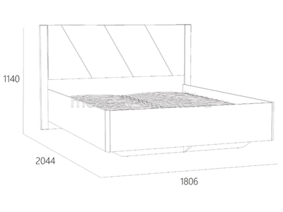 Кровать Summit (Саммит)-011.75