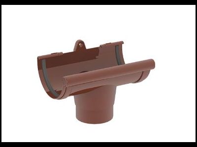 GIZA ВОРОНКА ЖЕЛОБА 120 x 85 мм, ЦВЕТ КОРИЧНЕВЫЙ