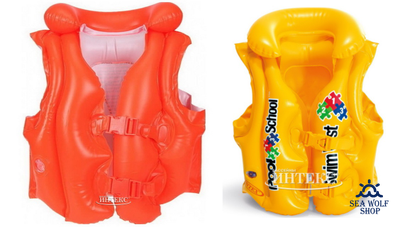 Жилет надувной Intex 3-6 лет