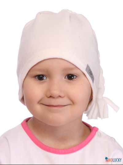 Шапка м35ф17, цвет белый р. 48-50