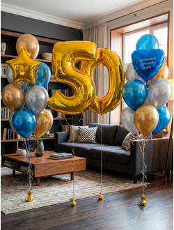 Набор шаров на 50 лет папе