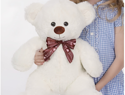 Плюшевый мишка 65 см бежевый Амур