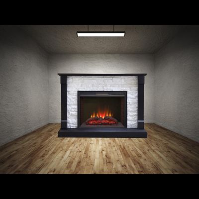 Электрокамин Моника BL M2 с очагом Sparta 25.5 LED