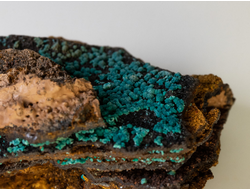 Розазит на породе (лимонит), Мексика (54*30*22 мм, 25 г) №20774