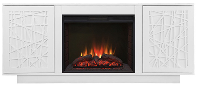 Электрокамин Майами WT с очагом Sparta 25.5 LED