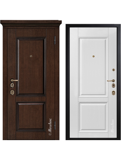 МЕТАЛЮКС (БЕЛАРУСЬ). ПЕРФЕКТО 100 мм (ТРЕХКОНТУРНАЯ). ARTWOOD АНГЛИЙСКИЙ ОРЕХ/ ДУБ БЕЛОВЕЖСКИЙ.