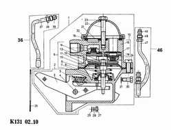 Топливоподкачивающий насос Д3900 В2642952, В2642971