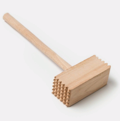 Подарочный мужской набор "Настоящий герой", варежка-прихватка 20х28см, молоток деревянный