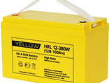 Аккумулятор-АКБ HRL 12-380W (100Ач)Yellow