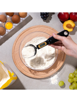 Весы-ложка LV-507, электронные, до 0.5 кг, чёрные