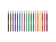 Фломастеры ЮНЛАНДИЯ 18 цветов, "ЗООПАРК", трехгранные, вентилируемый колпачок, 151426, 4 набора
