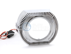 Бленда (маска) для линз 3.0 дюйма, BMW2.0 LED LEFT (белый) 2 режима, 1шт