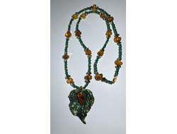 Подвеска с янтарем