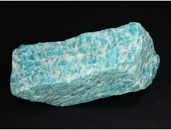 Амазонит, необработанный образец, Кольский п-ов (72*38*30 мм, 89 г) №27495