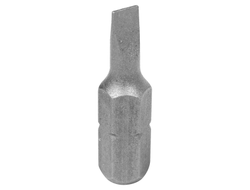 Вставка (бита) торцевая 1/4", Slotted, 3х0,5 мм, 25 мм KING TONY 102503S1