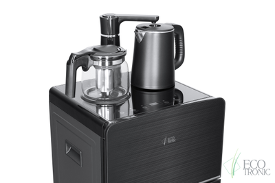 Кулер с чайным столиком Тиабар Ecotronic TB18-LE black