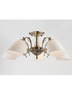 Люстра потолочная 22010/5 античная бронза