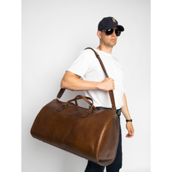 Портплед + дорожная сумка (2 в 1) Palermo Premium 
brown (арт. 4038-63)