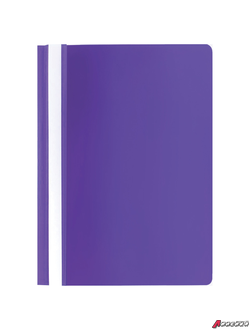 Скоросшиватель пластиковый STAFF, А4, 100/120 мкм, фиолетовый. 229237