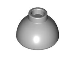 Brick, Round 1 1/2 x 1 1/2 x 2/3 Dome Top, Light Bluish Gray (20952 / 6221784)