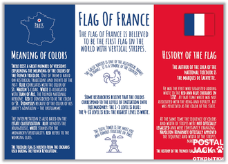 Флаги стран мира. Франция