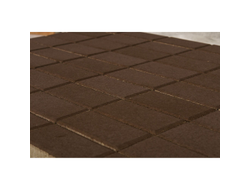 Прямоугольник коричневый 200х100 40 мм Браер