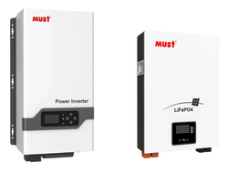 Комплект ИБП на основе инвертора Must EP18-5248 PRO и аккумулятора литиевого настенного Must LP16-48100 (1 шт.)