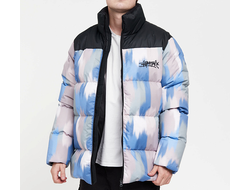 Зимняя куртка Downjacket Print Blue