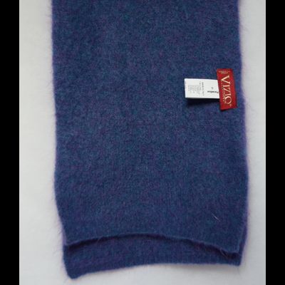 Голубая женская шапка с отворотом Vizio Италия 6547 CYR