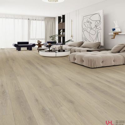 SPC ламинат Respect Дуб Славянский 8301 43 класс толщина 5.0 мм с фаской и подложкой замковый 2.22 м2