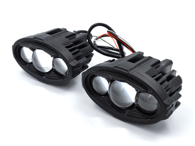 Билед модули Aozoom Y30-1 внешние (овальные) 12V, 34W/58W, универсальное крепление