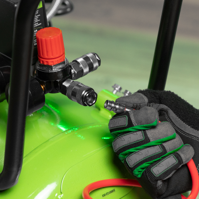 Компрессор безмаслянный малошумный МБ 2250/100, 2250 Вт, 100л, 400 л/мин Сибртех