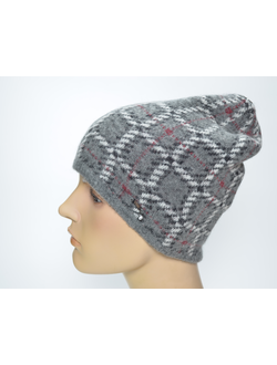 Шапка Италия  Vizio 1421 серая