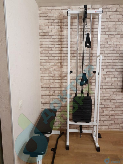 "Санитас" 60 кг со скамьей (металлические обрезиненные груза)