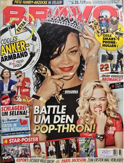 BRAVO Magazine № 33 2014 Rihanna Rita Ora Cover