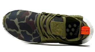 Adidas NMD XR1 Зеленые камуфляж (36-45) Арт. 166MF-A