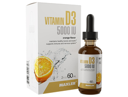 (Maxler) Vitamin D3 5000IU - (60 мл)