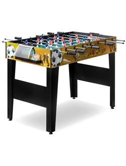 Игровой стол - футбол Weekend "Flex" (122x61x78.7 см, желтый)