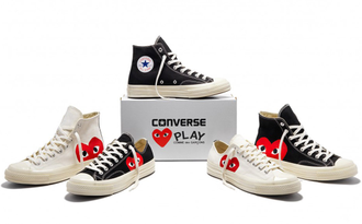 какие кеды Converse Play Comme des garcons купить