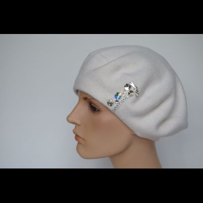 Берет Vizio Италия 1008 BL белый