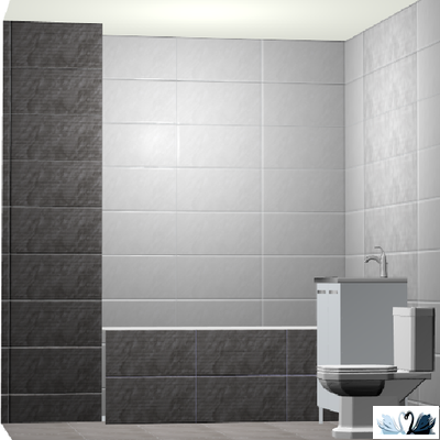 Плитка напольная Belani Борнео серый 41,8 х 41,8 см природный дизайн Береза керамика