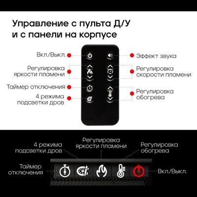 Линейный электроочаг Joker 45