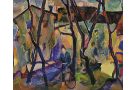 «На окраине», 1974, холст, масло, 90х110