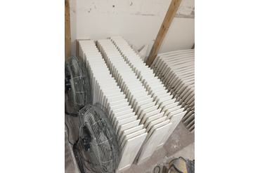 Сушка панелей.