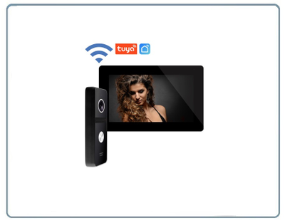 FREEDOM 7 FHD WIFI KIT - комплект из 7" сенсорного Full HD WIFI монитора и вызывной панели, с DVR (Tuya/Smart Life)