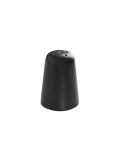 Солонка фарфор цвет чёрный