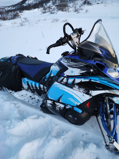 Наклейки на снегоход Yamaha nytro Nitro #2382