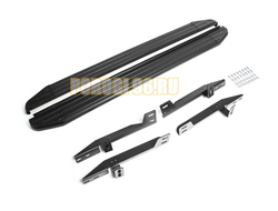 Пороги на Honda CR-V (2007-2012) Black-Premium