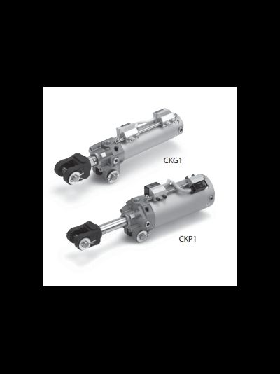 Зажимной пневмоцилиндр CKG1-Z / CKP1-Z